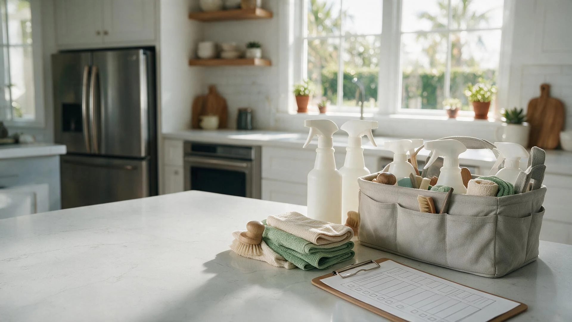 A room-by-room cleaning checklist for busy Jacksonville homes